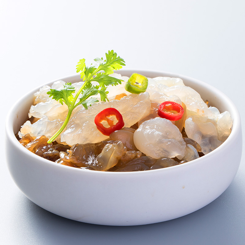 品味源即食海蜇200g*2 海蜇丝凉拌海蜇皮即食海蜇头包邮送调料包