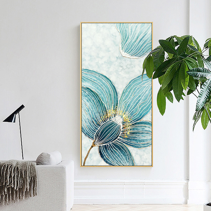 手绘抽象油画玄关客厅装饰画现代简约欧式风格背景墙油画