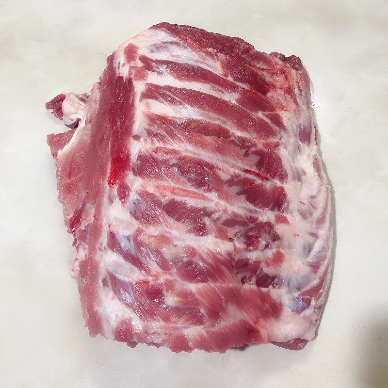 屠宰场土货如图脊背排骨带肉新款人家新鲜人新鲜生猪肉