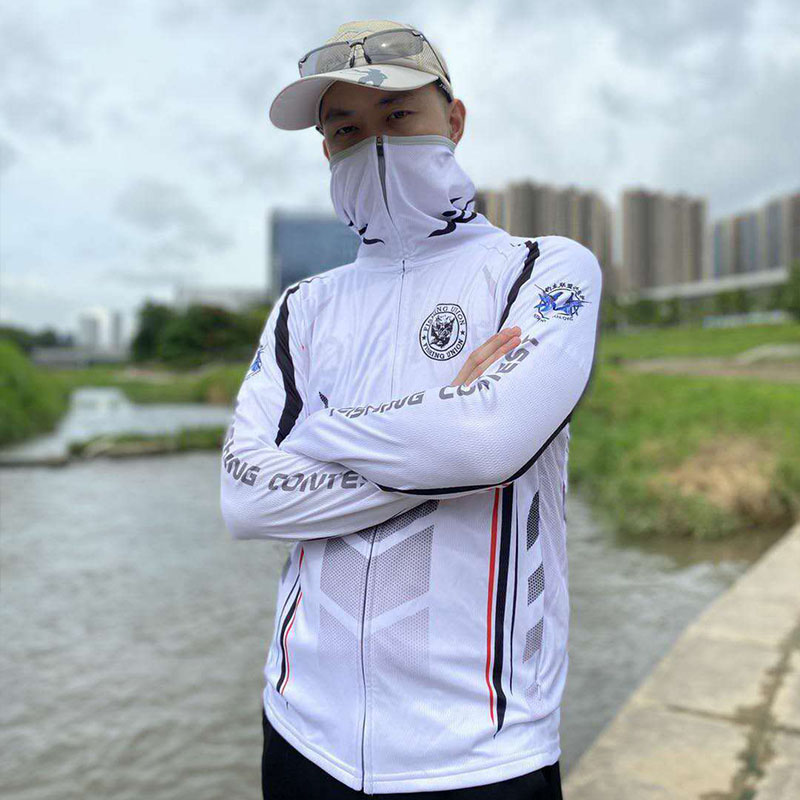 防晒路亚钓鱼夏季户外垂钓服速干透透气长袖钓鱼服