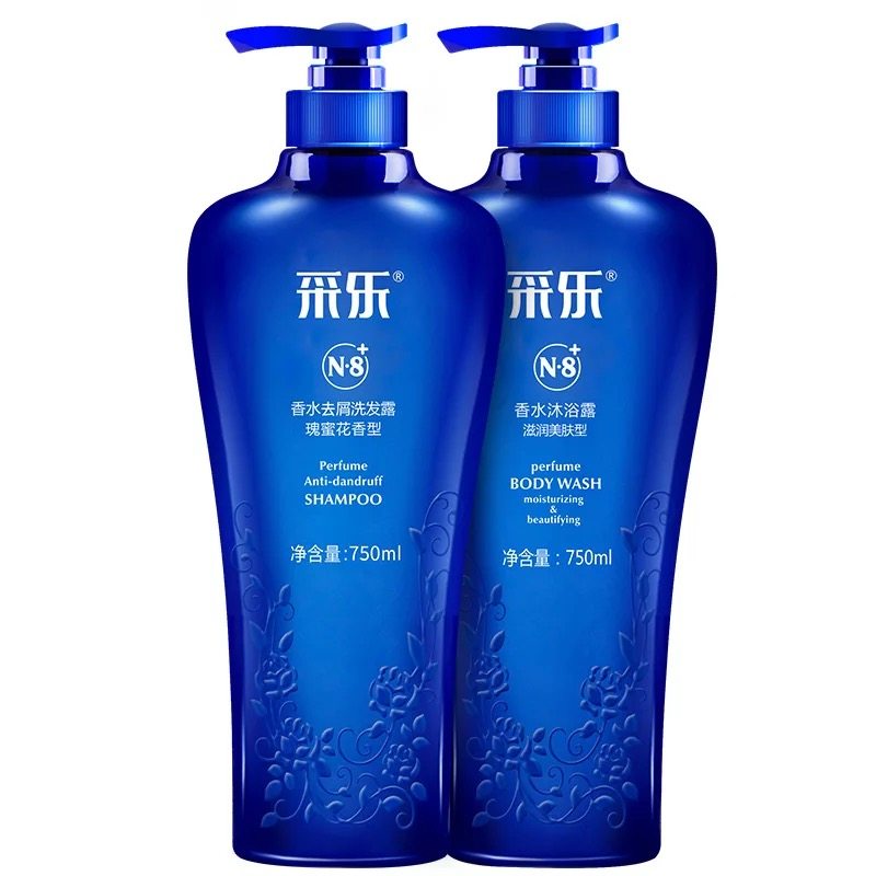 采乐持续止痒洁去滋润清爽留香香水n8套装洗发水