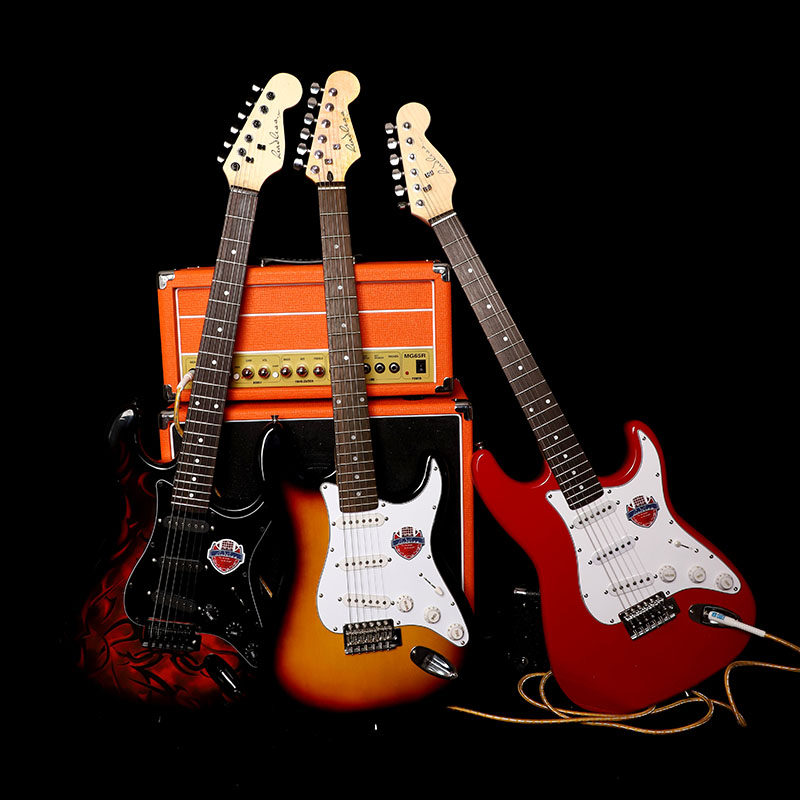 新手入门练习初学者电吉他黄家驹同款电音电子吉他乐器套装专业级-图2