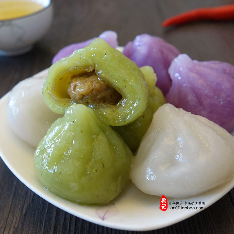 多彩水晶包鲁记潮汕特产火锅丸子潮州小吃早餐茶点豆捞关东煮食材