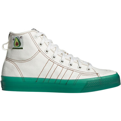 00:00adidas/阿迪达斯三叶草nizza hi rf男女高帮休闲轻便帆布鞋gx