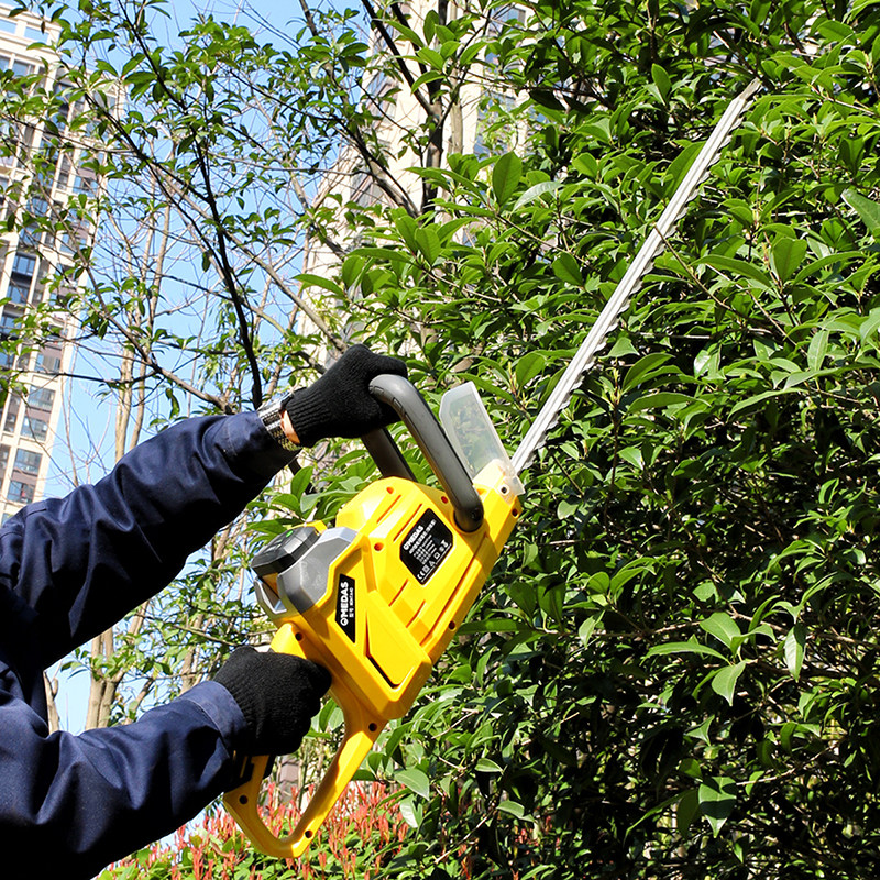 medas电动绿篱机修剪机家用小型充电式便携割草机