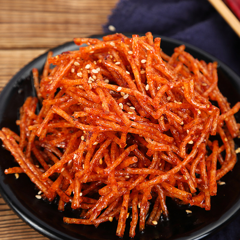 小马哥网红辣丝霸王丝辣条80后儿时怀旧九千丝麻辣小零食_双氙车灯