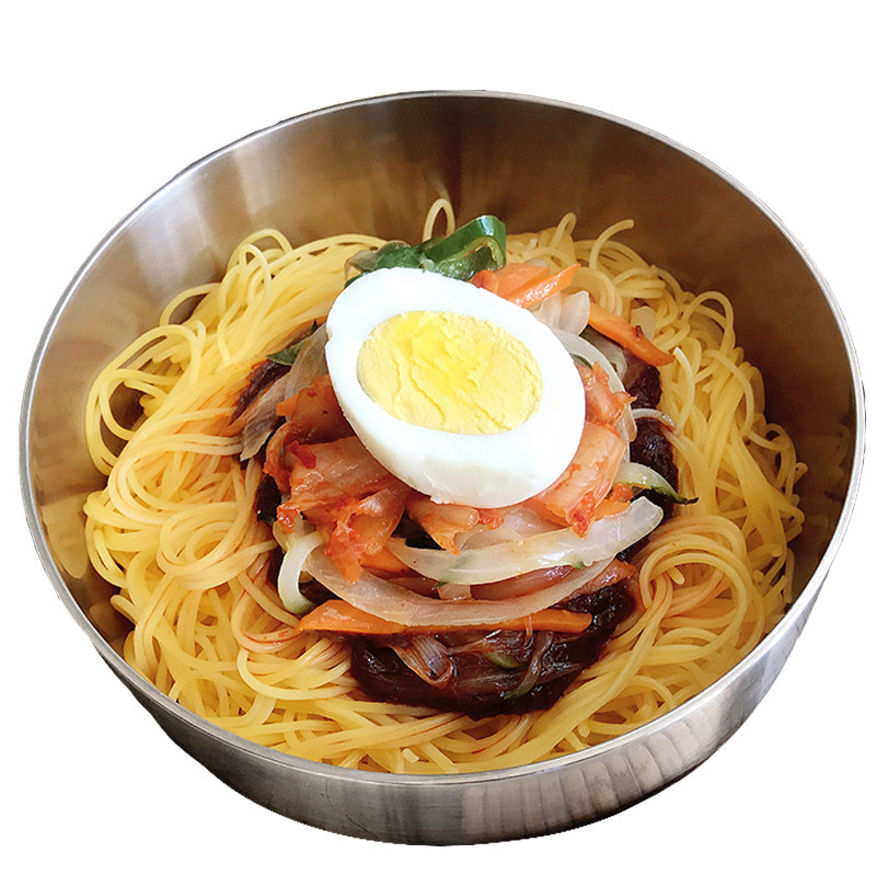 延边温面延吉朝鲜族特产美食东北玉米面面条带冷面