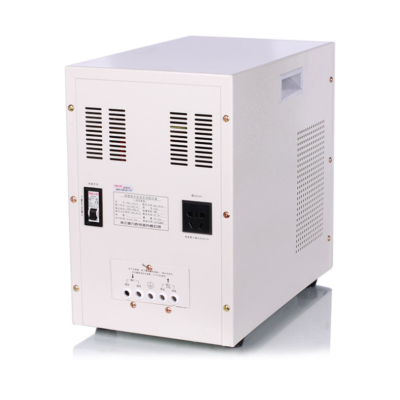 稳压器德力西交流5000w家用空调220v全自动5kw单