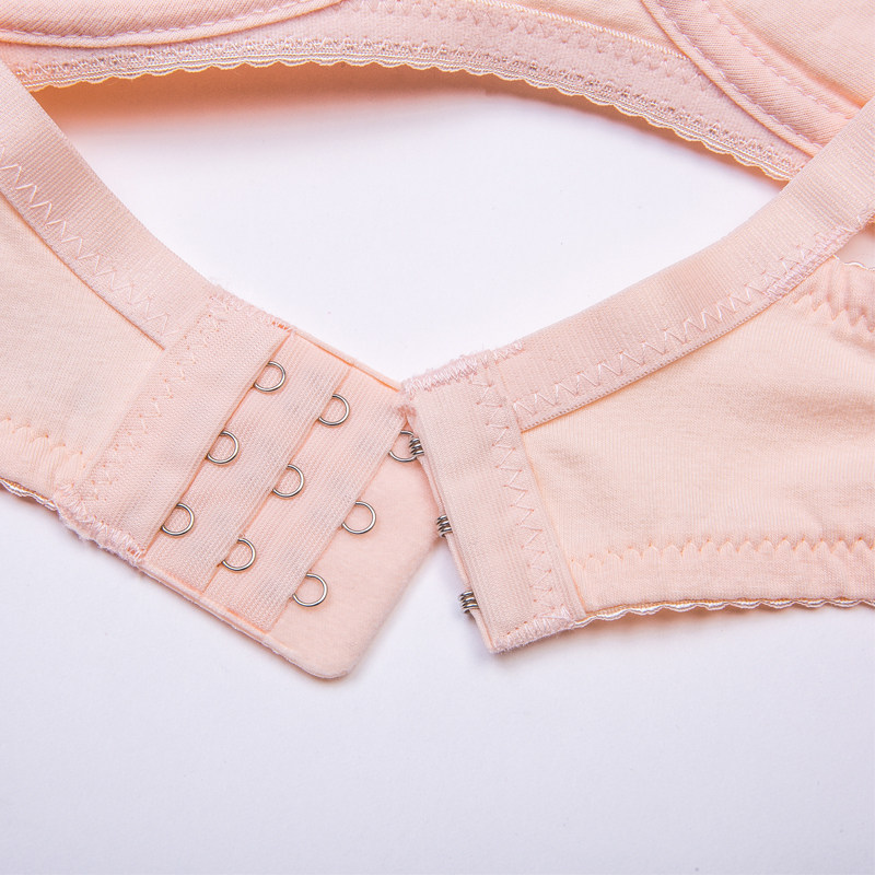 艾薇莉特全棉超薄女士内衣中老年妈妈钢圈柔软舒适文胸文胸
