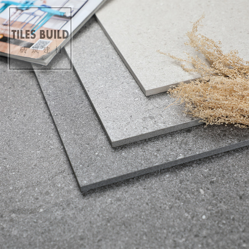 全通通体磨砂面地板砖简约现代厨房客厅阳台仿古砖包括文化石