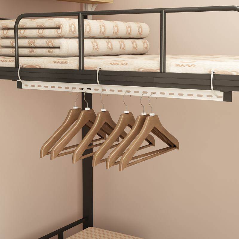 大学生宿舍神器床边挂衣杆挂篮寝室上下铺床头挂钩衣架收纳晾衣杆