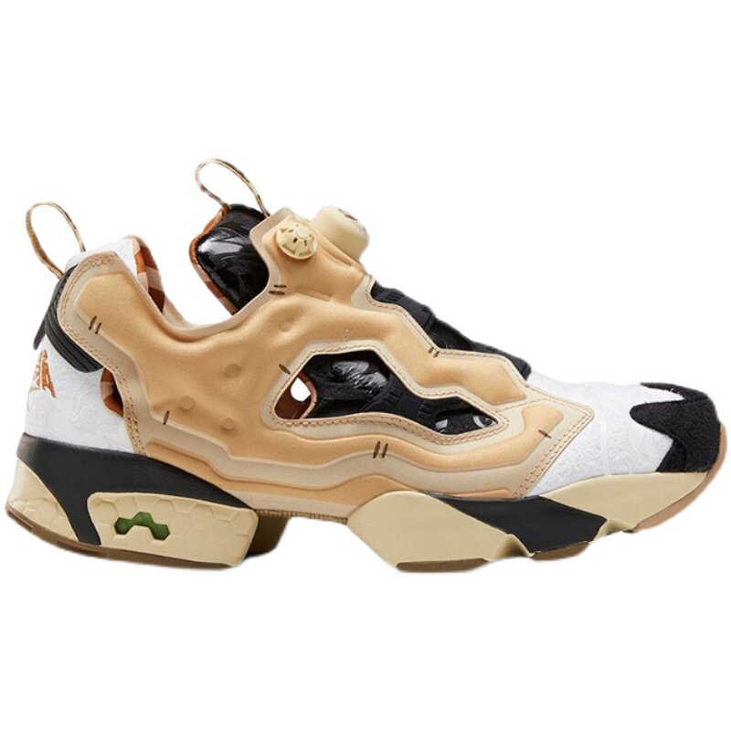 现货运动reebok锐步pumpfury功夫熊猫男女透气充气跑鞋跑步鞋