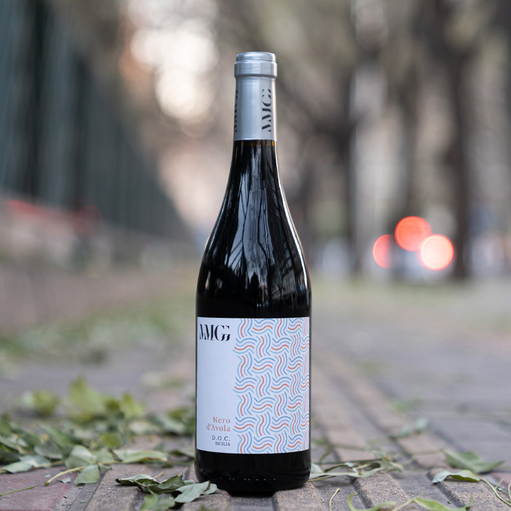 迷糊酒铺直采意大利西西里岛进口黑珍珠红葡萄酒neroavola干红静态
