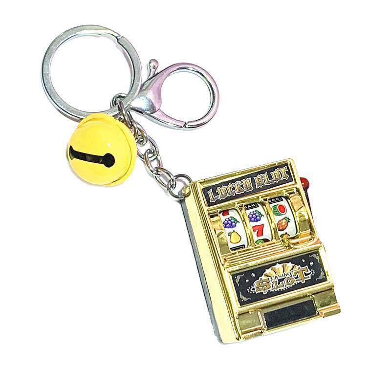 街机新款ins网红老虎机钥匙扣迷你经典童年怀旧钥匙扣