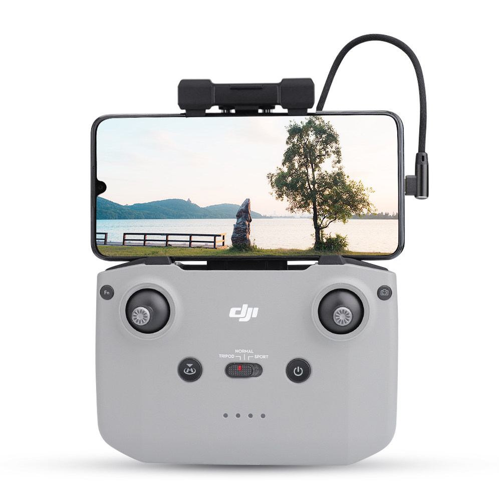 大疆御2air2mini2遥控器图传数据连接线晓手机typec苹果安卓