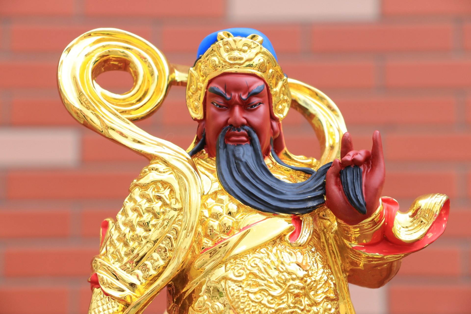 菩萨伽蓝包邮韦像韦韦陀佛像树脂16英寸摆件