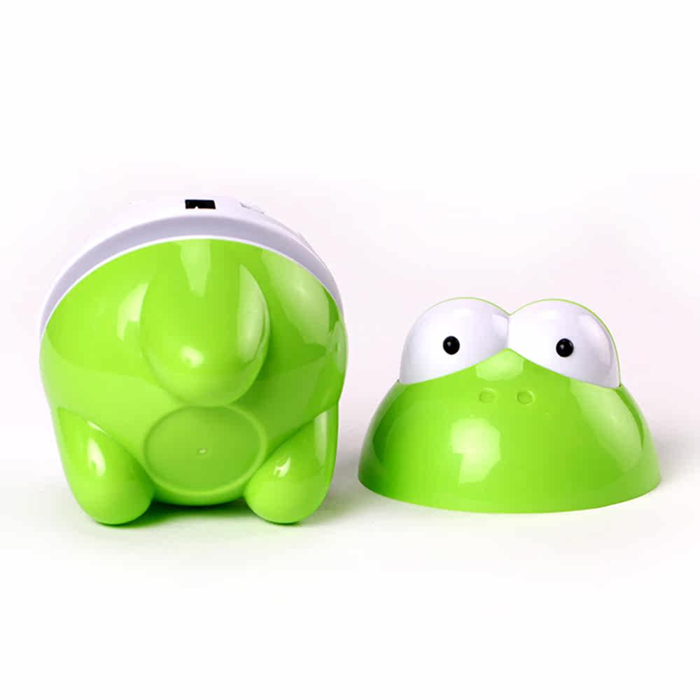 诺嘉青蛙王子按摩器多功能电动迷你震动器三角mini按摩器