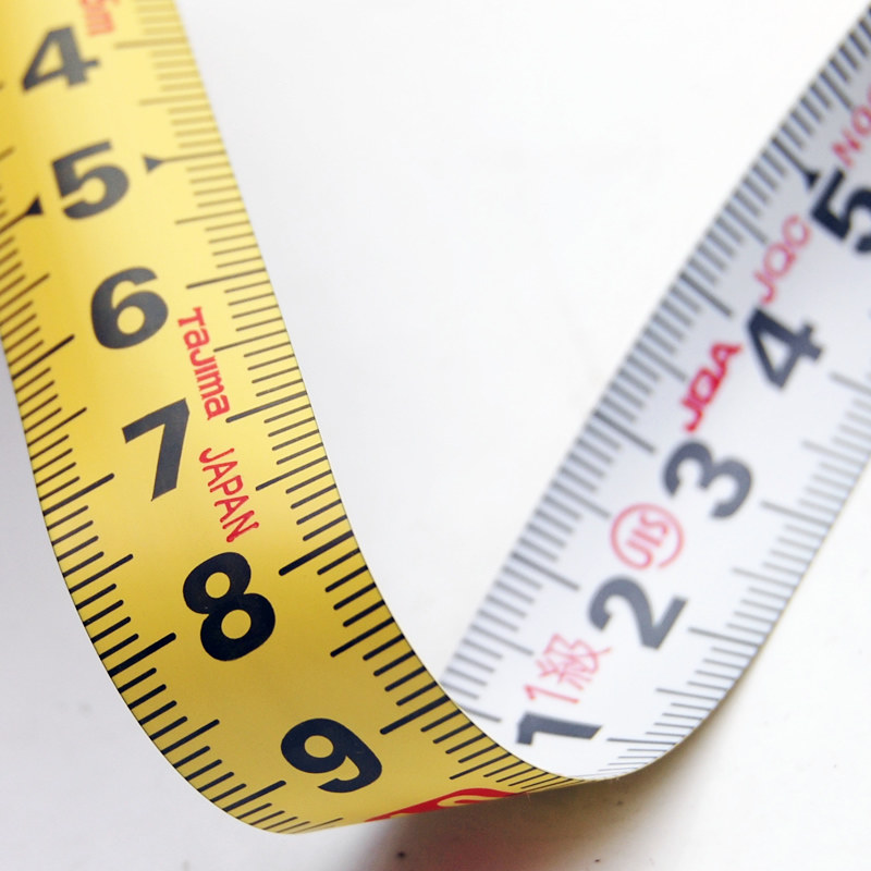 田岛卷尺5米35米tajima日本盒尺加厚加硬米尺卷尺