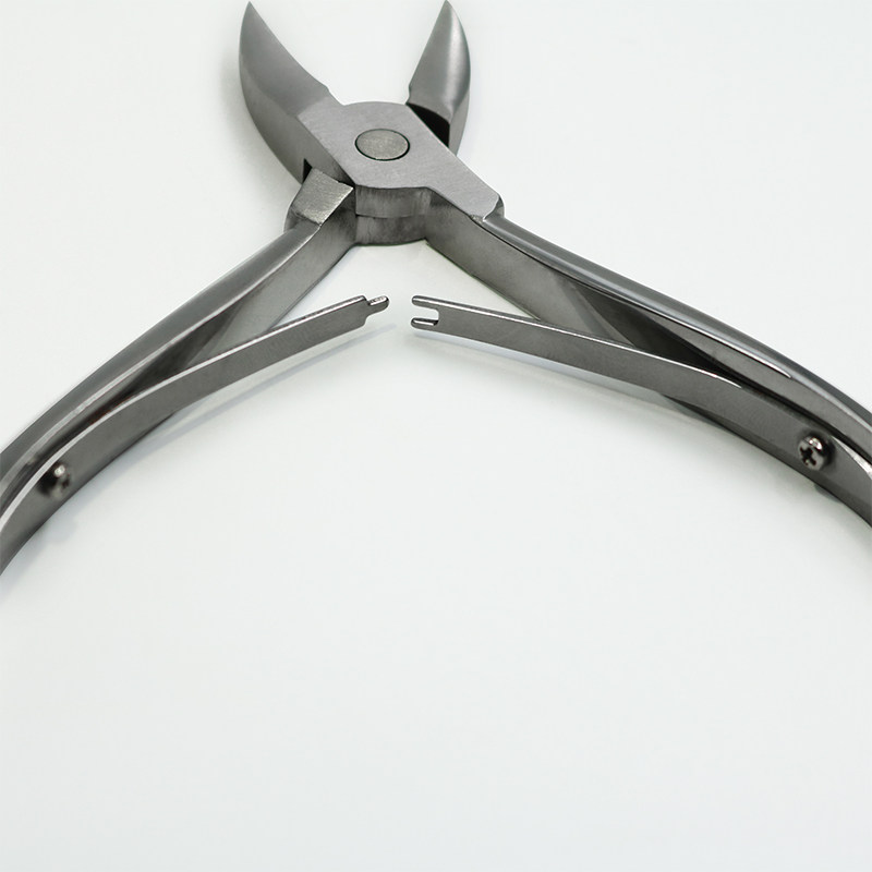 弯头大号仔猪剪牙钳 小猪用弹片型不锈钢剪齿钳 猪用修牙养殖设备