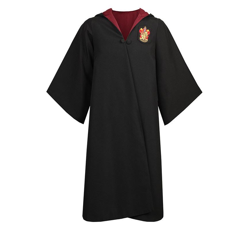 哈利波特周边赫敏魔法袍格兰芬多服饰狮院校服女巫师服cos服儿童