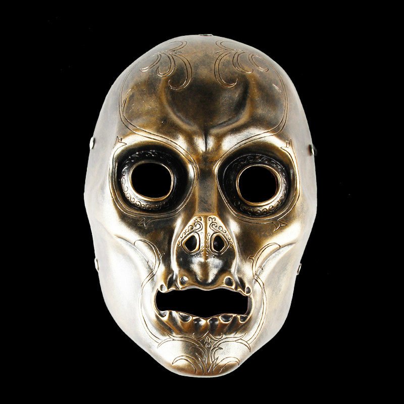 万圣节珍藏版精品树脂 哈利波特电影周边食死徒卢修斯伏地魔面具