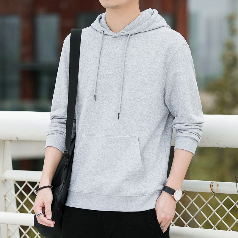 卫衣男连帽2022新款春秋秋季薄款纯棉休闲长袖卫衣