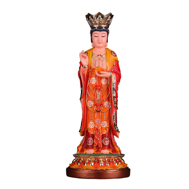 佛像观音立高摆件平安保平供奉家居世音菩萨装饰摆件