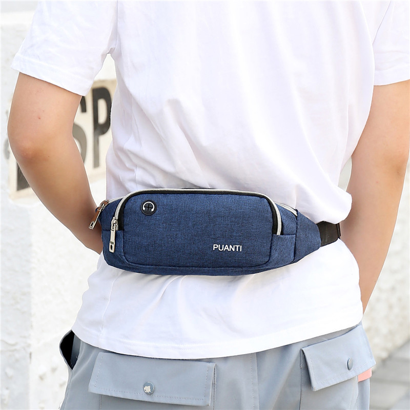 运动跑步手机腰包女男小型轻便夜跑健身贴身腰带包防泼水耐磨胸包