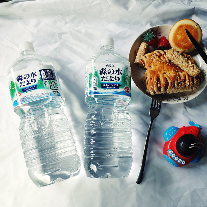 日本进口可口可乐乐森の水天然矿泉水之水软水饮用水