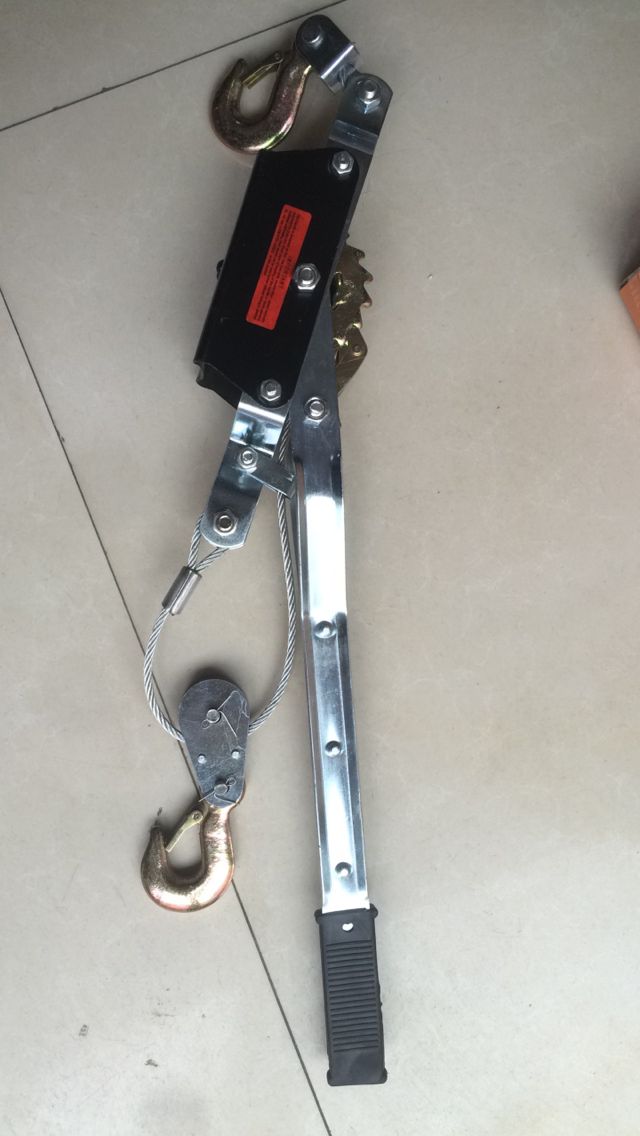 手动钢丝绳拉紧器 1-4t汽车货物 棘轮式双钩紧线器