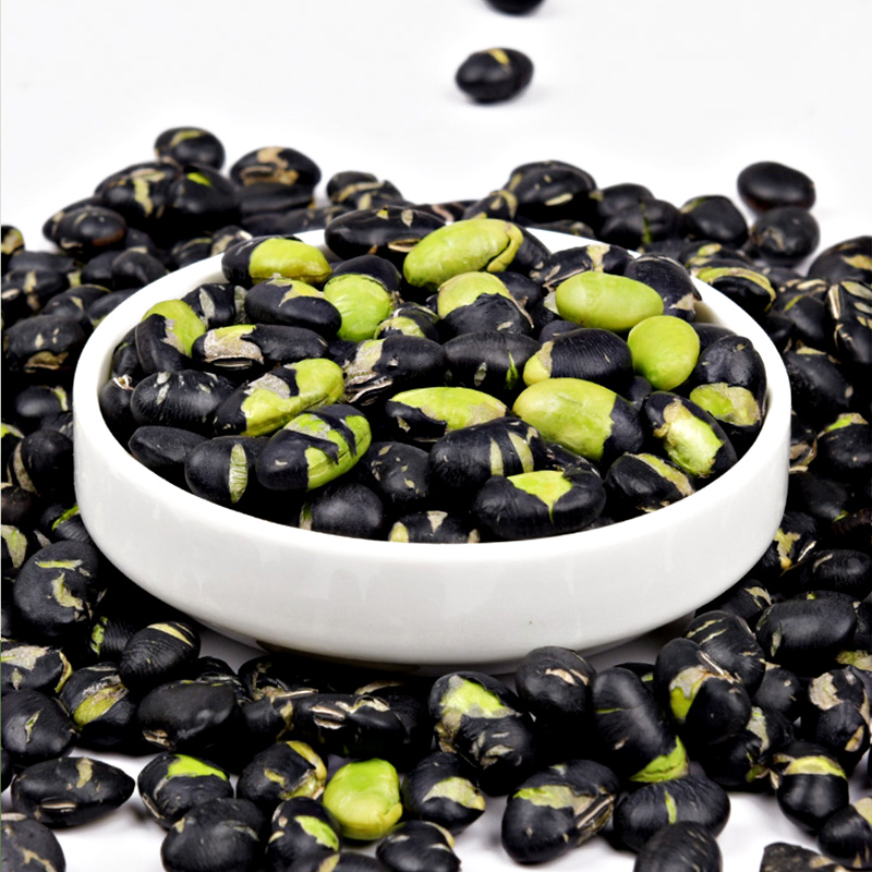 黑豆即食熟盐原味酥脆干炒豆子营养孕期孕妇豆类制品