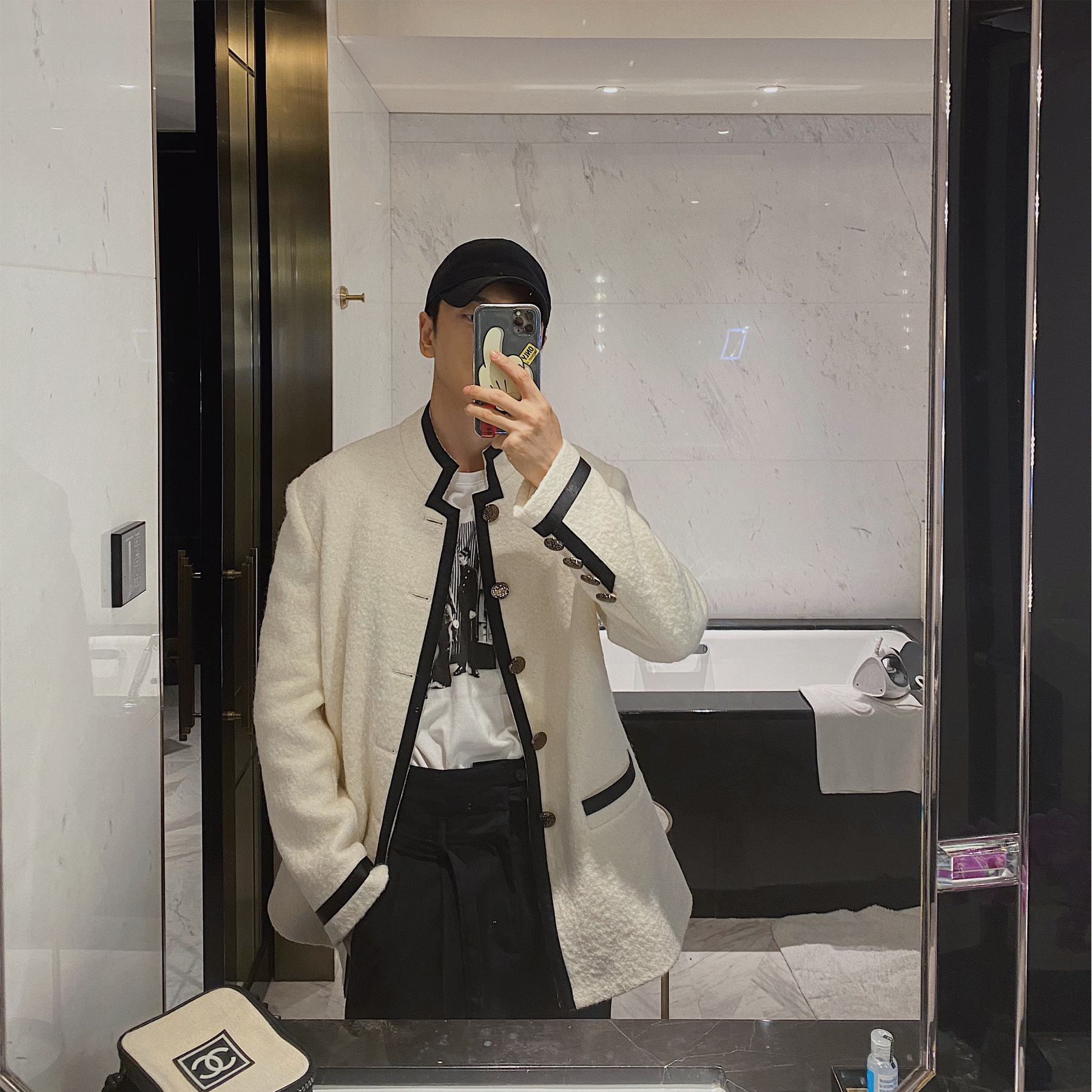 24KHOMME 私人定制Black Label羊毛呢气质小香夹克外套男女 AW20