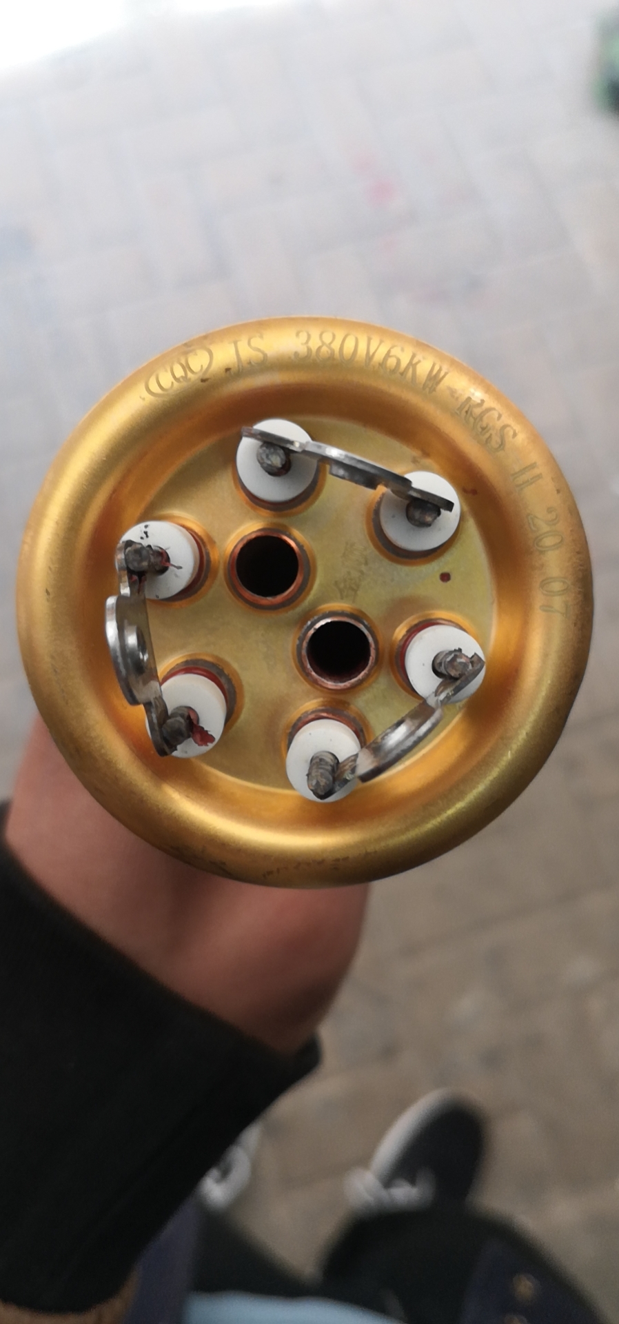 380v3发热开水接线饮水机电热管申鹏金顺水垢防水电热管