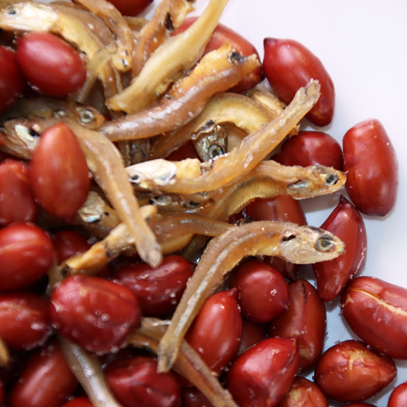 宁波特产海小鱼干花花生米海花生米下酒酒菜坚果罐头装花生