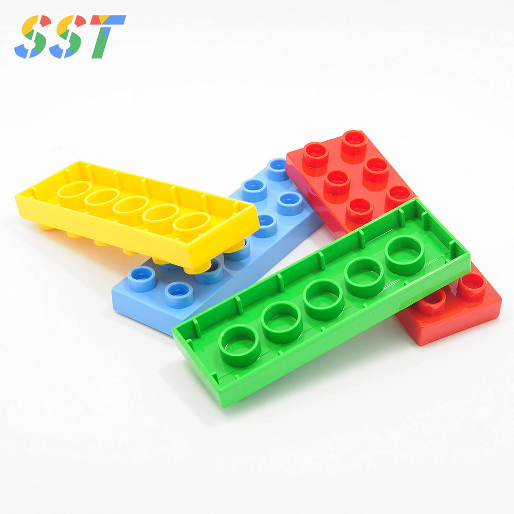 国产积木颗粒2x6低阶薄砖片儿童益智力拼装塑料积木