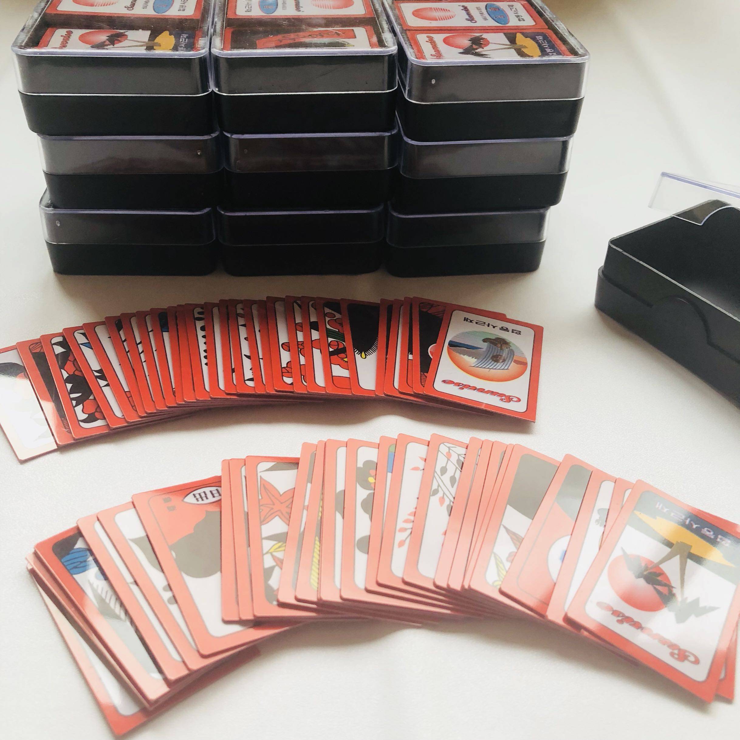 韩国花国花画图塑料游戏娱乐桌游扑克牌卡牌朝鲜族扑克其他