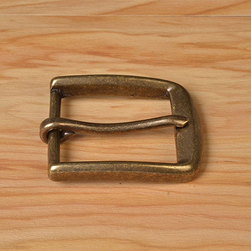 皮带扣头带头纯铜男士皮带扣口字针裤腰裤腰带针式皮带扣