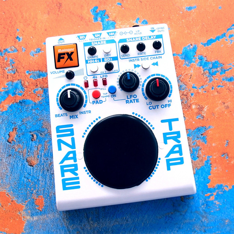 英产raingerfxsnaretrapbeatbox实验调制鼓机单块单块效果器