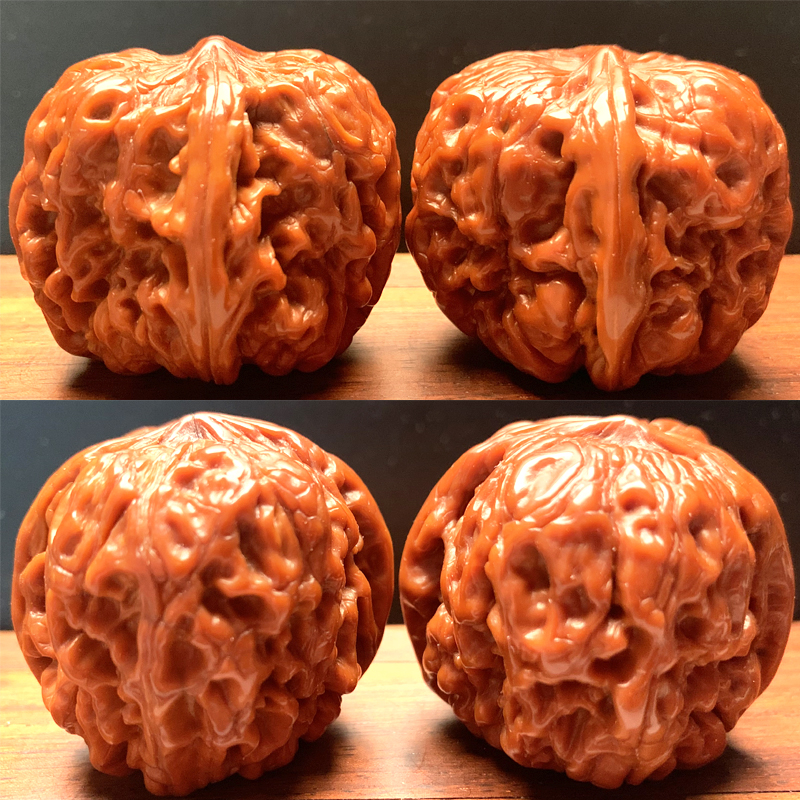 核桃狮子头文玩门墩狮子头大金蟾蛤蟆收藏级包手串