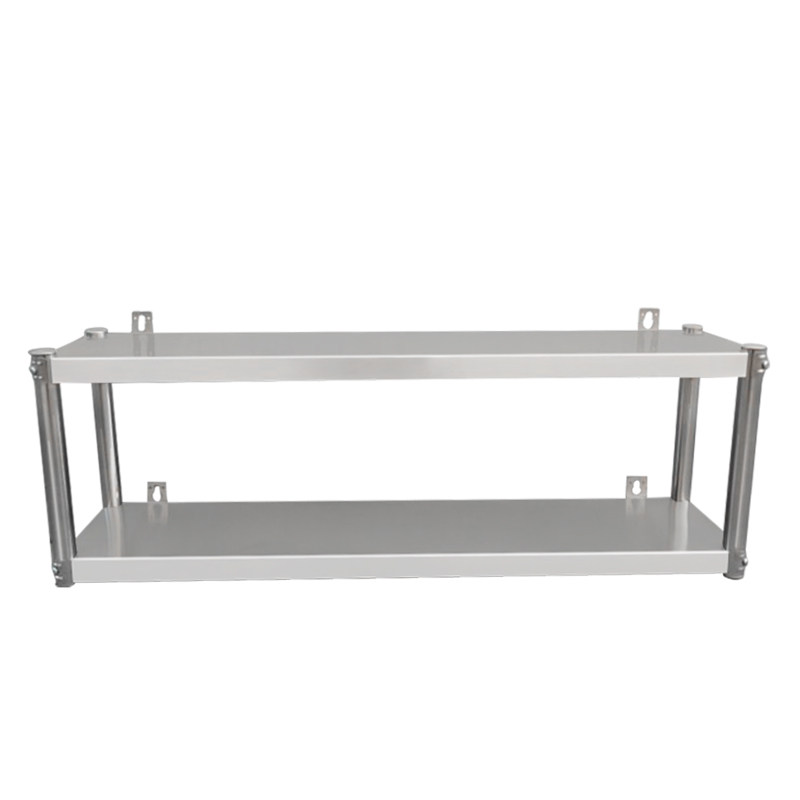 不锈钢挂墙置物架壁挂式吊架墙上调味展示架子层厨房厨房置物架