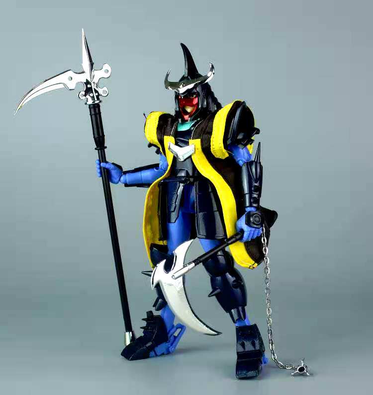 现货 魔神坛斗士 铠传 mu工作室 卡奥斯神 迦雄须 鬼魔将朱天童子