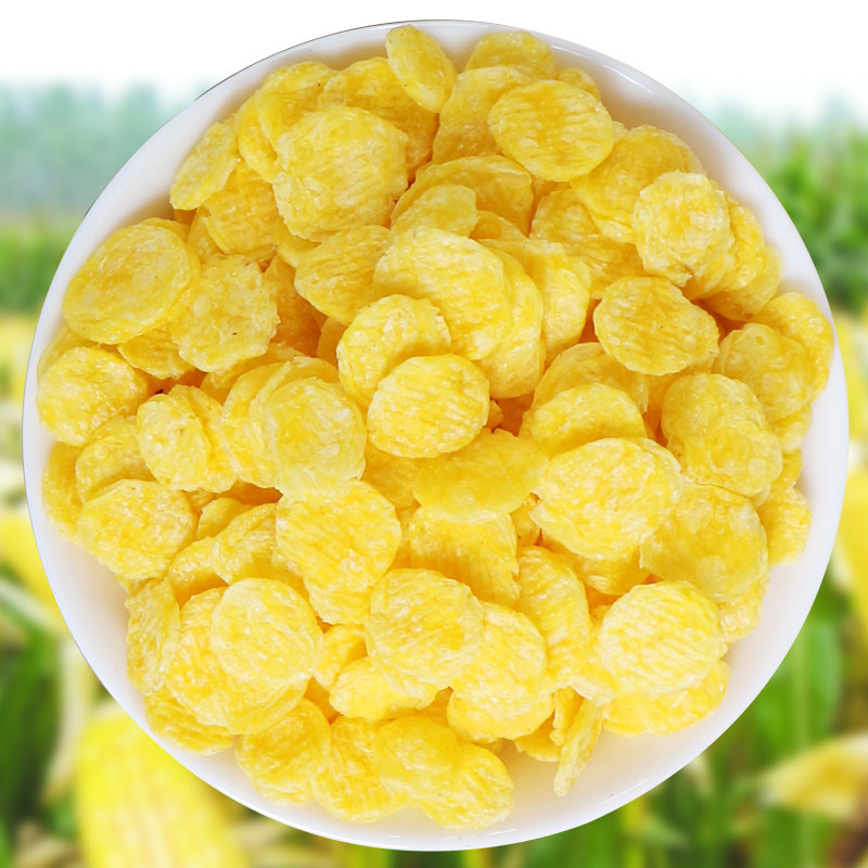 玉米片夏时屿即食早餐牛奶干吃250克6件发货玉米