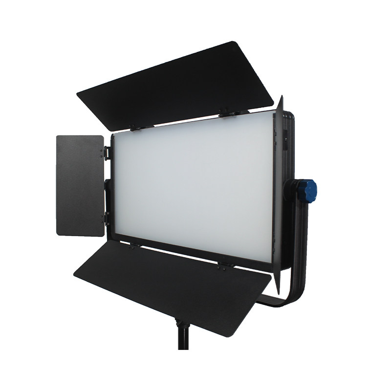 演播室平板板面光灯视频拍摄补光led影室80w摄像机配件