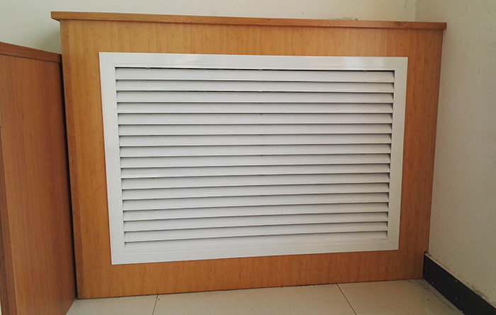 暖气罩铝合金家用出风口空调进风口百叶窗检修口盖板地暖分水器罩