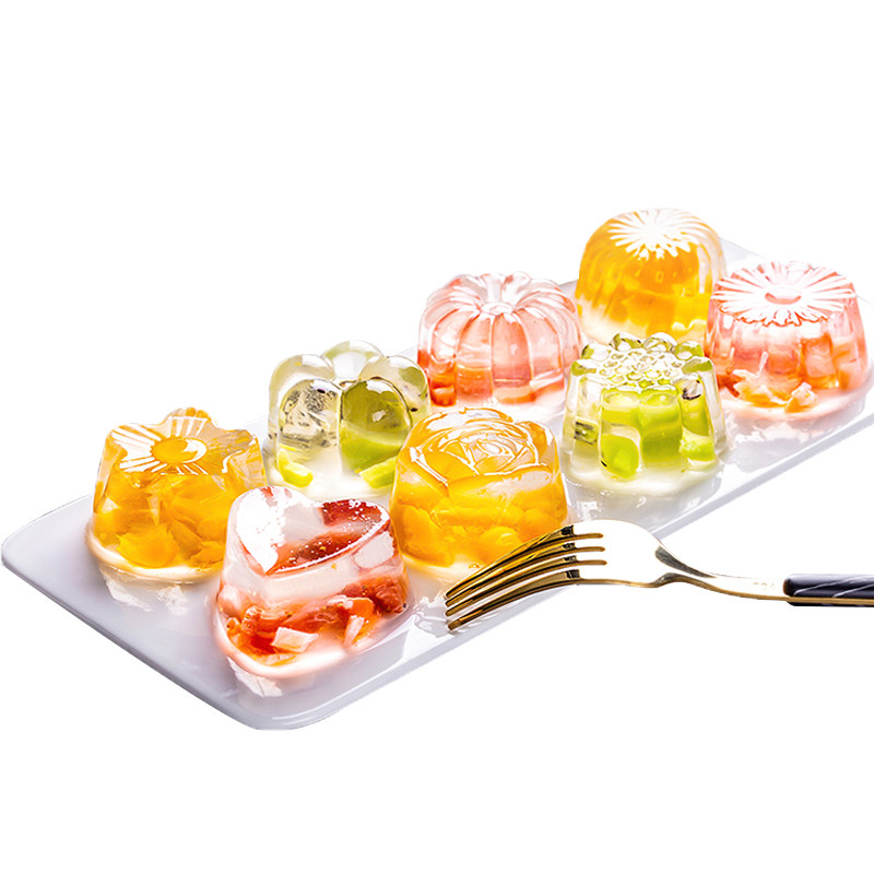 水晶1kg果冻粉白凉粉透明冰粉粉果冻冰粉蜜果冻