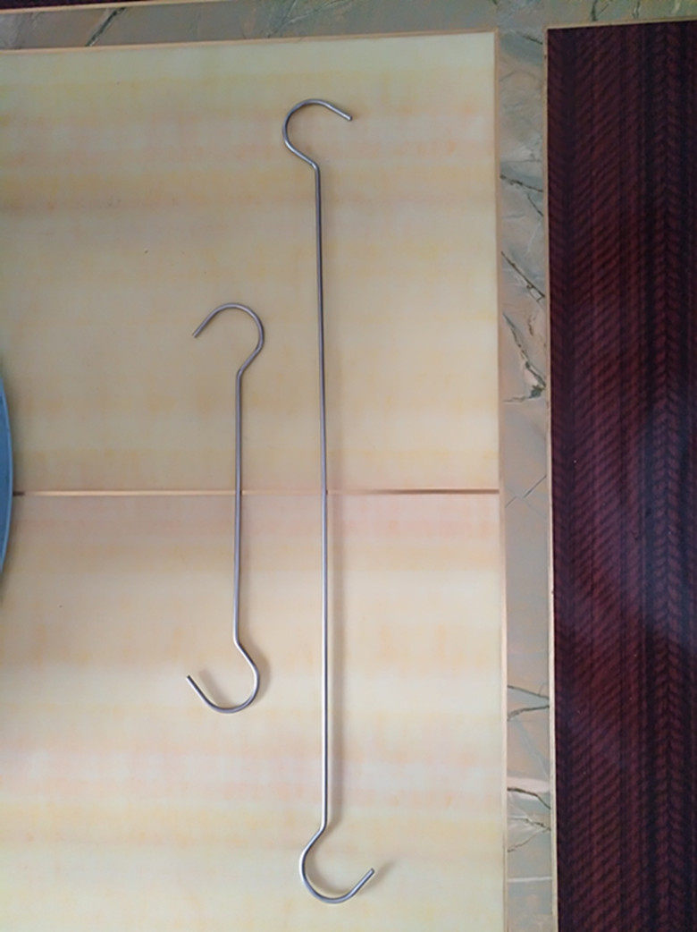 折弯加工供应不锈钢钢丝挂钩件圆冲压异形钩子挂钩