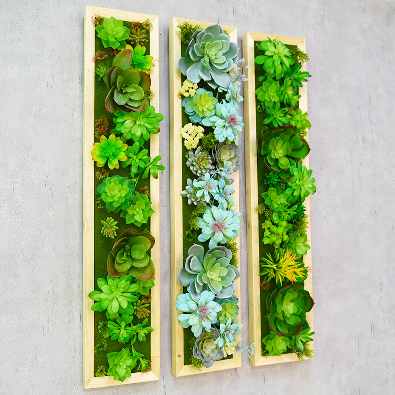 墙上挂件多肉墙壁植物壁挂仿真绿植壁饰墙面壁饰