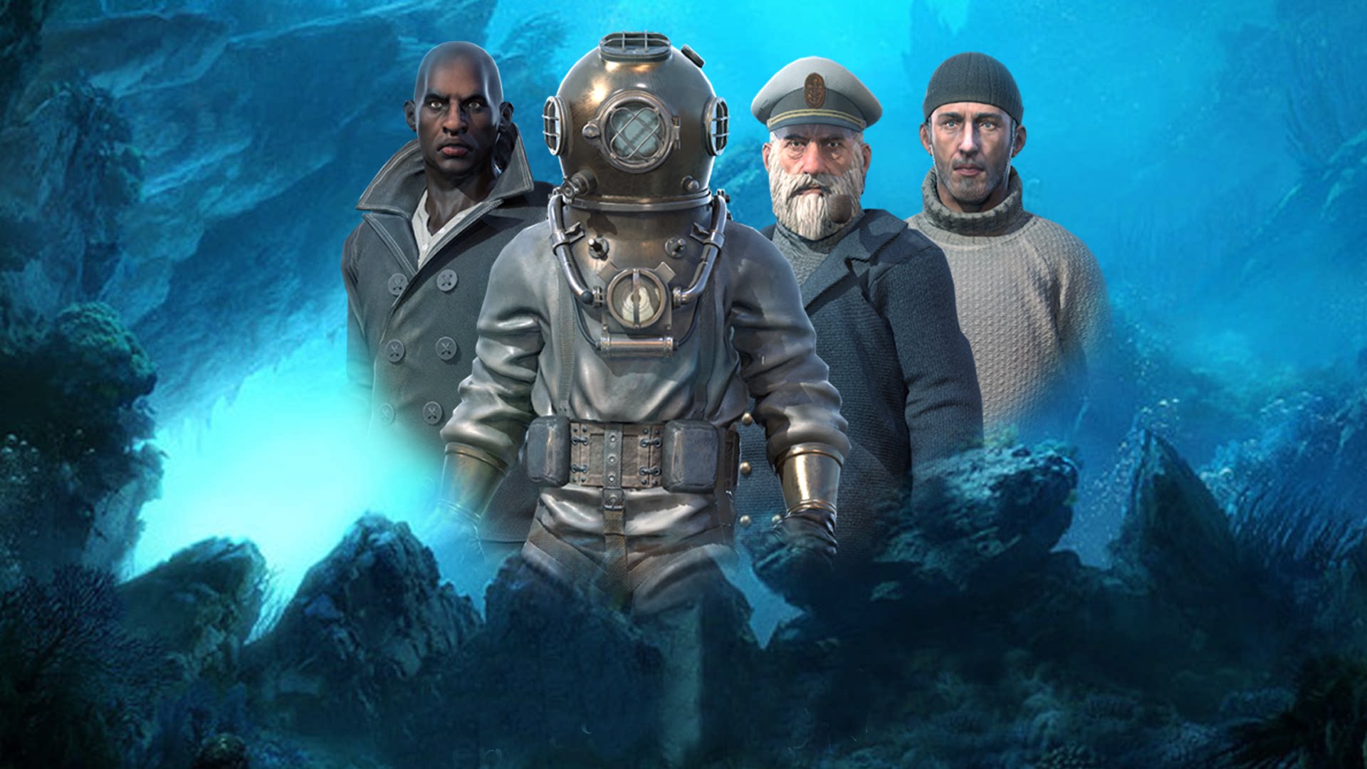 海洋航海船长水手角色动画虚幻ue4underwaterodyssey设计素材