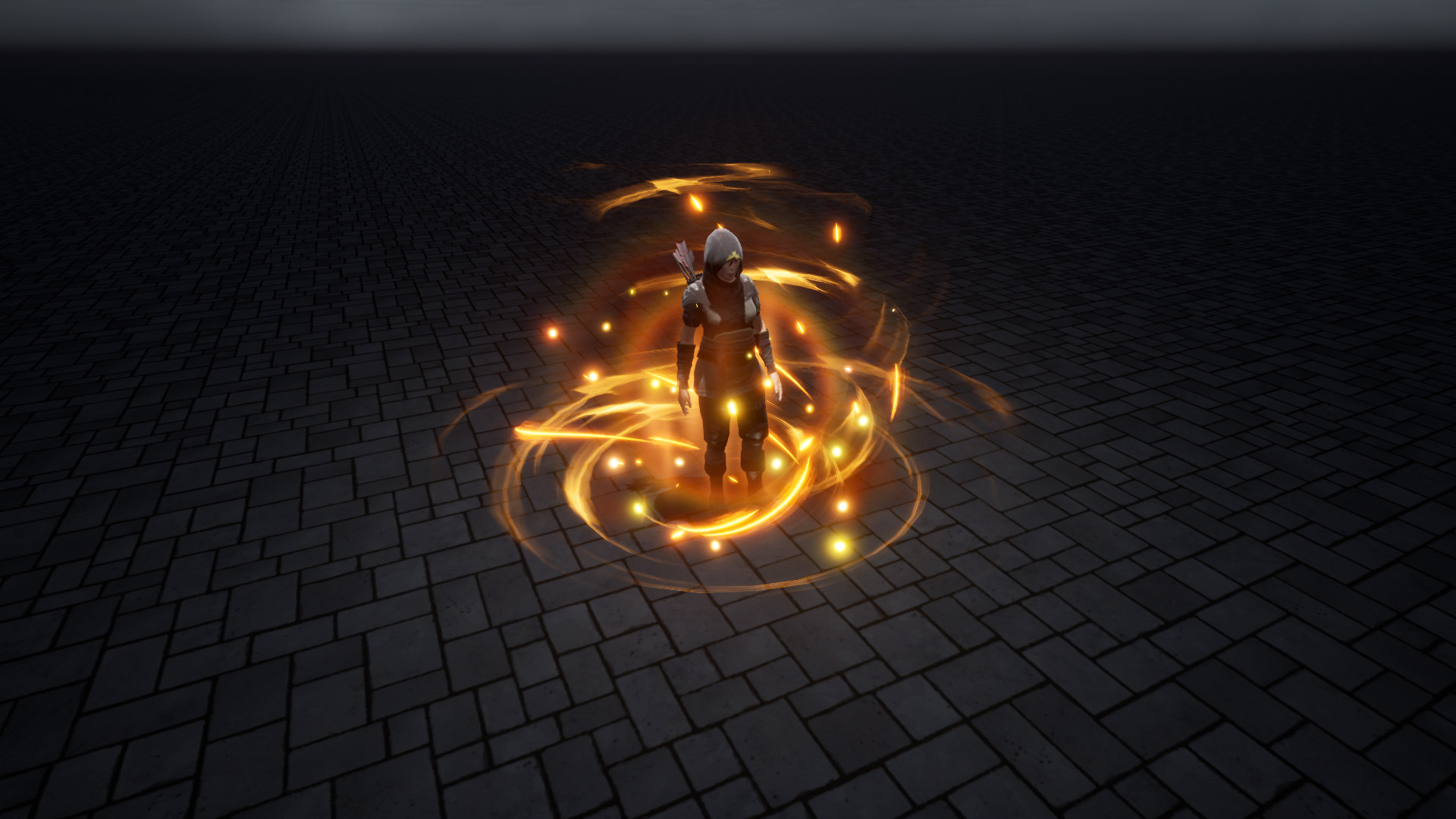 ue4 niagara 虚幻4 龙形盘龙buff技能状态加持游戏特效 auras - 痕风