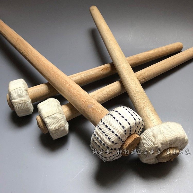 锣锤打锣手工手工制制作舞台铜锣敲锣锤小锣槌鼓棒